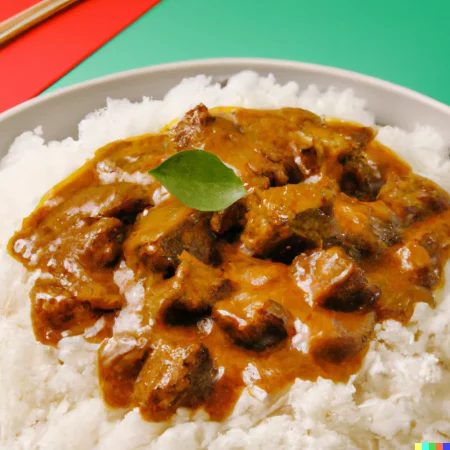 Beef Curry & Rice
