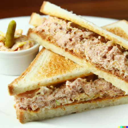 Tuna & Mayo Toasted Sandwich